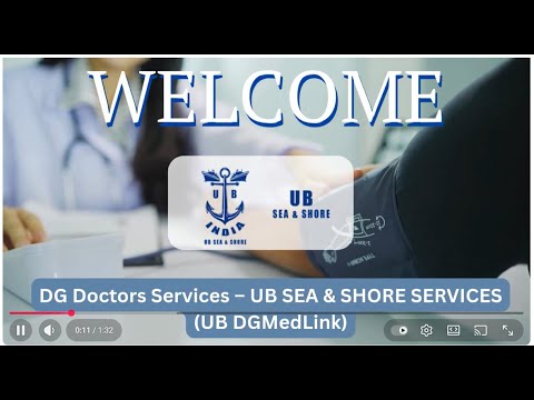 UB DGMedLink | DG Doctors & Marine Medical Services Platform